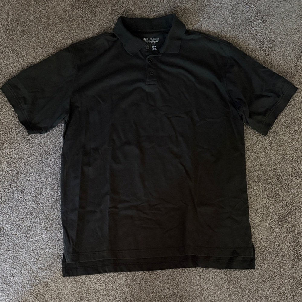 Men's Dark Green Polo Shirt - Classic Short Sleeve